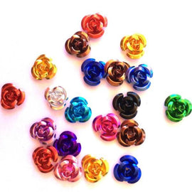 Artfull Embellies - Metal Trinkets - Mini Roses