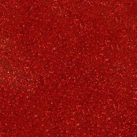 Siser Heat Transfer Vinyl - Moda Glitter 2 - Red (A3 Sheet)