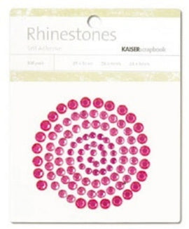 Kaisercraft Rhinestones - Hot Pink