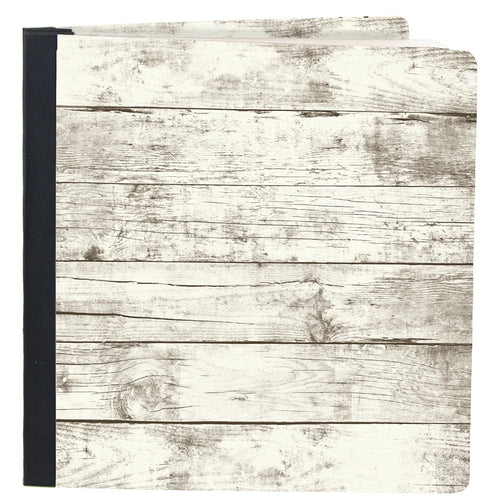 Simple Stories - Sn@p! Flipbooks - 6x8 Sn@p Flipbook - Whitewashed Wood