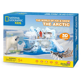 National Geographic - 3D Jigsaw Puzzle - The World of Ice & Snow - The Arctic