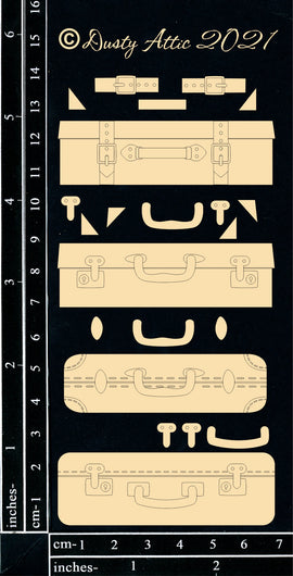 Dusty Attic - "Suitcases - Small"