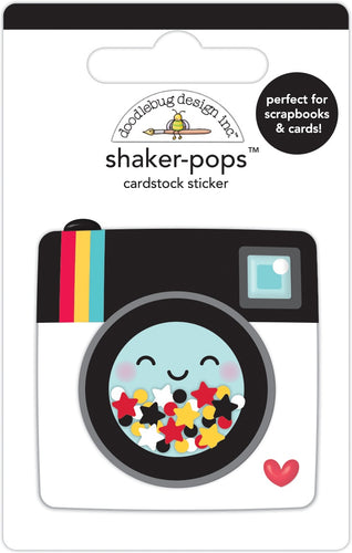 Doodlebug Design Inc - Shaker-Pops Cardstock Sticker - Magical Memories