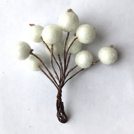 Artfull Berries - Frosted White