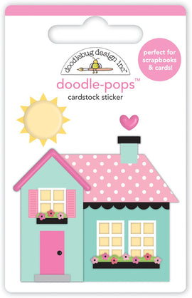Doodlebug Design Inc - Doodle-Pops Cardstock Sticker - My Happy Place