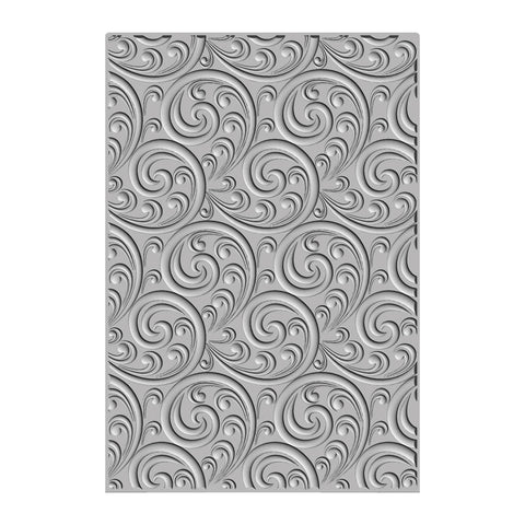 Sizzix - 3D Textured Impressions A6 - Ornamental Spiral (666054)