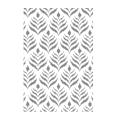 Sizzix - Lisa Jones 3D Multi Level Textured Impressions A6 - Palm Repeat