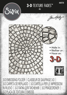 Sizzix - Tim Holtz 3D Textured Fades - Mosaic (666156)