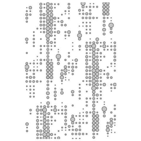 Sizzix - Tim Holtz 3D Multi Level Textured Fades A6 - Dotted (666292)