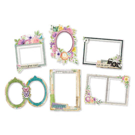 Simple Stories - Simple Vintage Life in Bloom - Chipboard Frames (6pc)