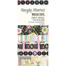Simple Stories - Simple Vintage Life in Bloom - Washi Tape (5 Rolls)