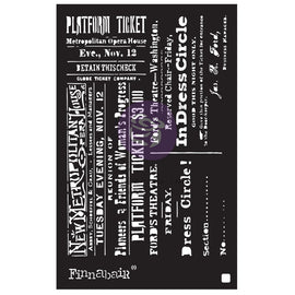 Prima Marketing - Stencils - Finnabair - Theater Night 6"x9"