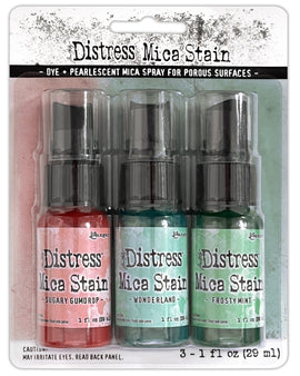 Tim Holtz Distress Mica Stain - Holiday Set 6