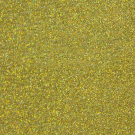 Siser Heat Transfer Vinyl - Moda Glitter 2 - Gold (A3 Sheet)