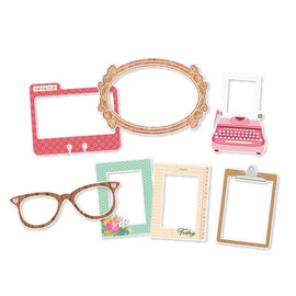 Simple Stories - Noteworthy - Chipboard Frames (6pc)