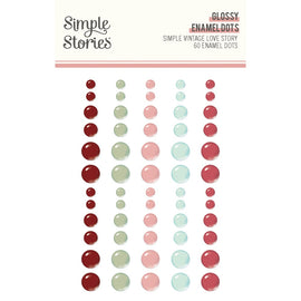 Simple Stories - Simple Vintage Love Story - Enamel Dots