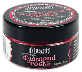 Dylusions - Dyamond Rocks (Embossing Powder) - Pink flamingo (25g)