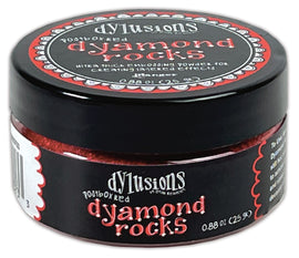 Dylusions - Dyamond Rocks (Embossing Powder) - Postbox Red (25g)