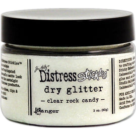 Tim Holtz - Distress Glitter Dust - Clear Rock Candy
