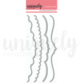 Uniquely Creative - Slim Line Dies - Slim Fancy Borders Die Set