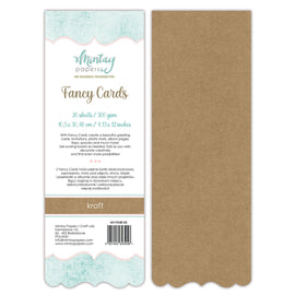 Mintay - Fancy Cards - Kraft 03 (20pk)