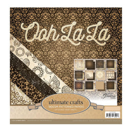 Ultimate Crafts - Ooh La La - 12x12 Paper Pack