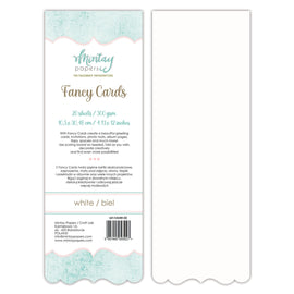 Mintay - Fancy Cards - White 03 (20pk)