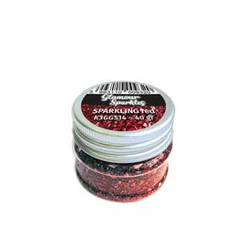 Stamperia - Glamour Sparkles - Sparkling Red