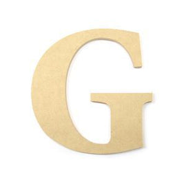 Kaisercraft 6cm Wood Letters - G