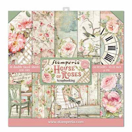 Stamperia - 12x12 Paper Pack - House of Roses