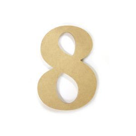 Kaisercraft 9cm Wood Numbers - 8