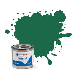 Humbrol - 14ml Enamel Paint - Matt Dark Green