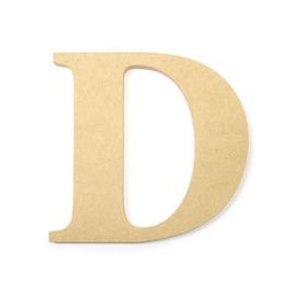 Kaisercraft 6cm Wood Letters - D