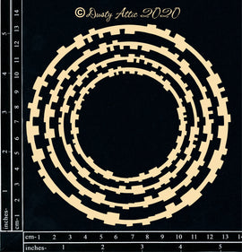 Dusty Attic - "Techno Circles Small"