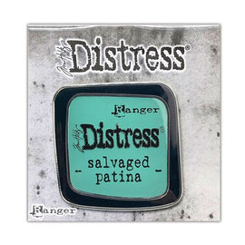 Tim Holtz Distress Enamel Collector Pin - Salvaged Patina