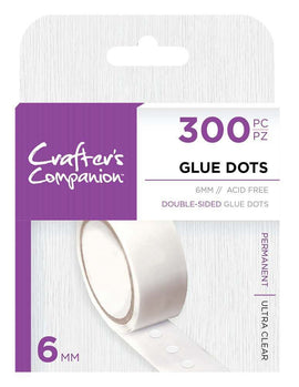 Crafter's Companion - Glue Dots 6mm Permanent (300pk)