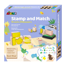 Avenir - Stamp and Match - Create Dinosaurs