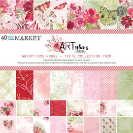 49 and Market - ARToptions Rouge - 12x12 Collection Pack