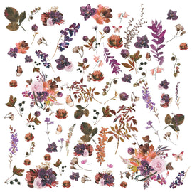 49 and Market - ARToptions Plum Grove - Laser Cut Pieces - Wildflowers (Ephemera)