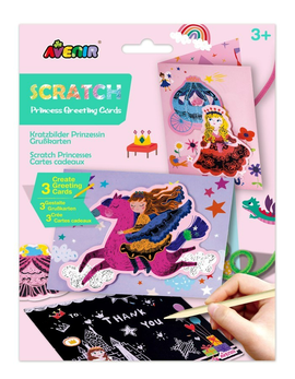Avenir - Scratch Greeting Cards - Princess
