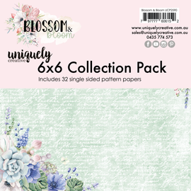 Uniquely Creative - Blossom & Bloom - 6x6 Collection Pack