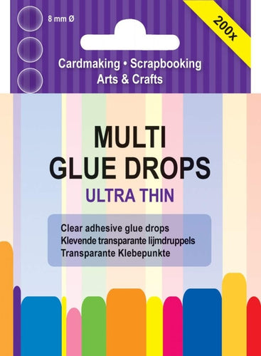 JEJE Multi Glue Drops - Ultra Thin 8mm (200pk)