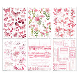 49 and Market - Color Swatch Blossom - 6x8 Rub-ons