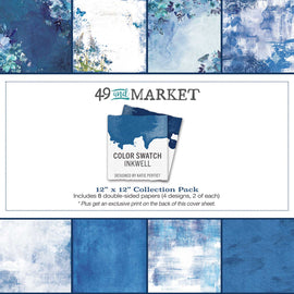49 and Market - Color Swatch Inkwell - 12x12 Collection Pack