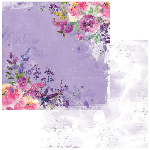 49 and Market - Color Swatch Lavender - 12x12 Paper #2