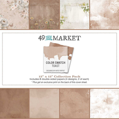 49 and Market - Color Swatch Toast - 12x12 Collection Pack