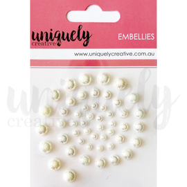 Uniquely Creative - Embellies - Pearls "Chantilly"