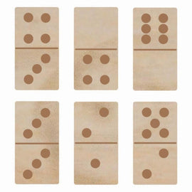 Kaisercraft - Wooden Flourishes - Dominoes