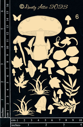Dusty Attic - Magic Mushrooms Cluster #6