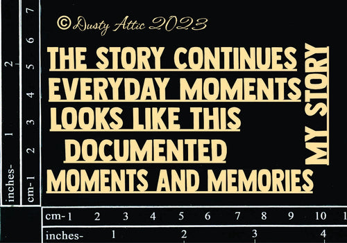 Dusty Attic - "Words - The Story Continues"
